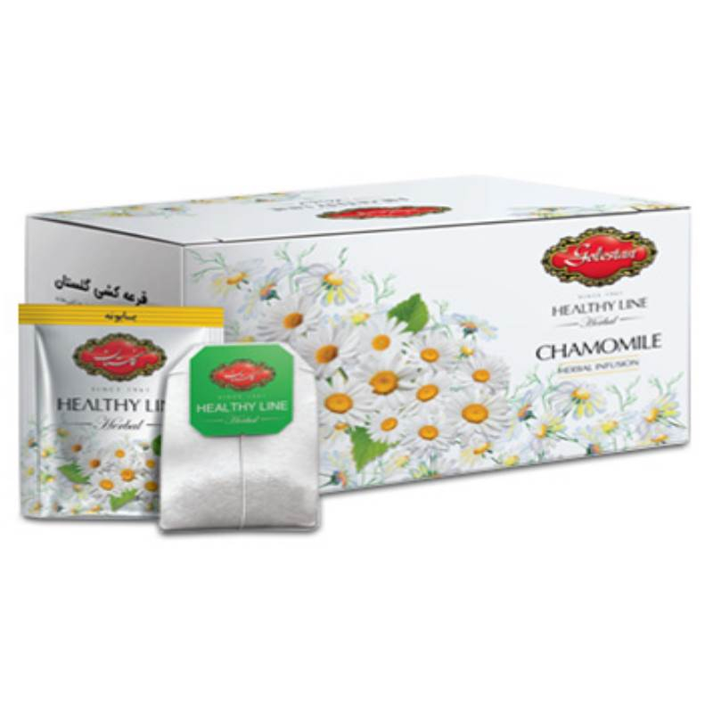 دمنوش گیاهی بابونه 20 عددی گلستان - دمنوش گیاهی بابونه 20 عددی گلستان